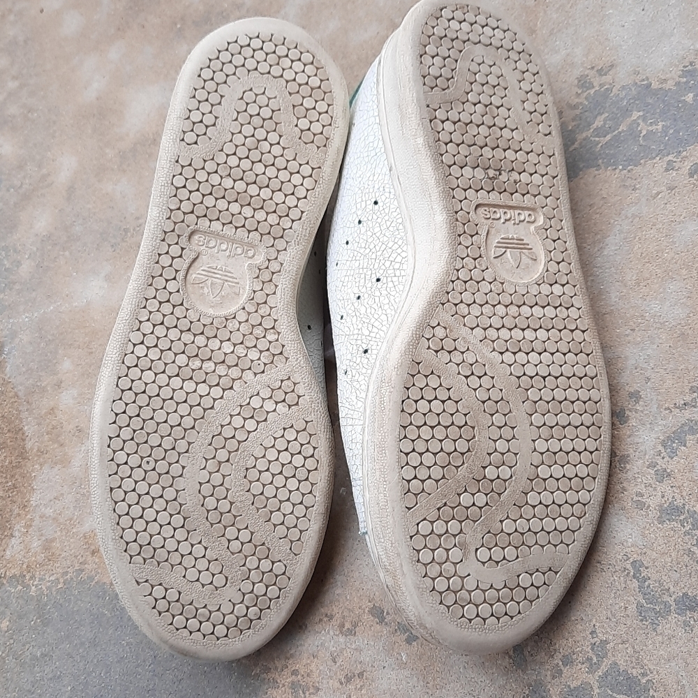 Adidas Stan Smith green white crackle LE sneakers - Picture 8 of 12